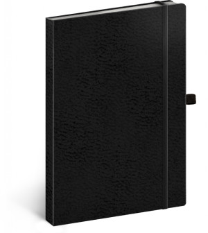 Notes Vivella Classic čierny/modrý, bodkovaný, 15 x 21 cm - Reklamnepredmety