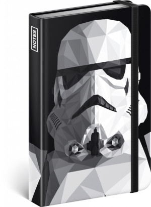 Notes Star Wars – Clone, linajkovaný, 11 × 16 cm - Reklamnepredmety