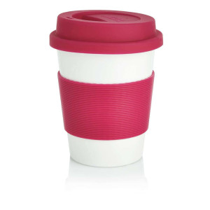 PLA Kaffeebecher, rosa - Reklamnepredmety