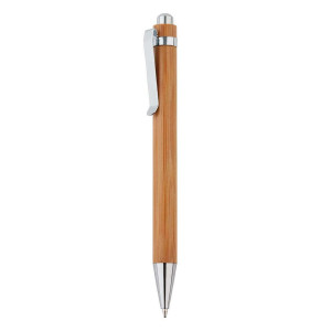 Bambus Kugelschreiber, braun - Reklamnepredmety