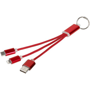 Metal 3-in-1 Charging Cable-BK - Reklamnepredmety