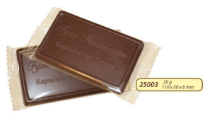 Werbeschokolade mit Logo - Reklamnepredmety