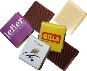 Schokolade 5 g - Reklamnepredmety