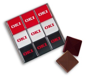 Schokoladenset 9x5g - Reklamnepredmety