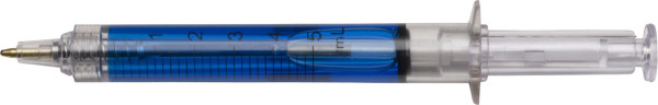 Spritzenförmiger Kugelschreiber