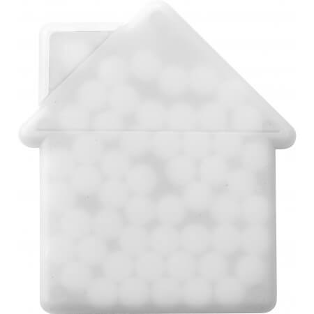 House shaped mint card