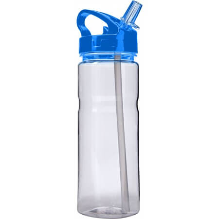 Transparente Trinkflasche