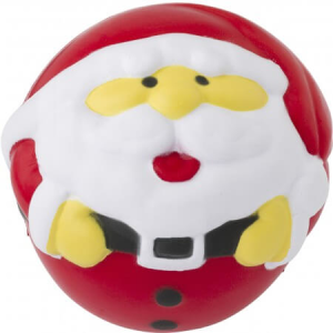 Santa Claus stress ball, Red - Reklamnepredmety