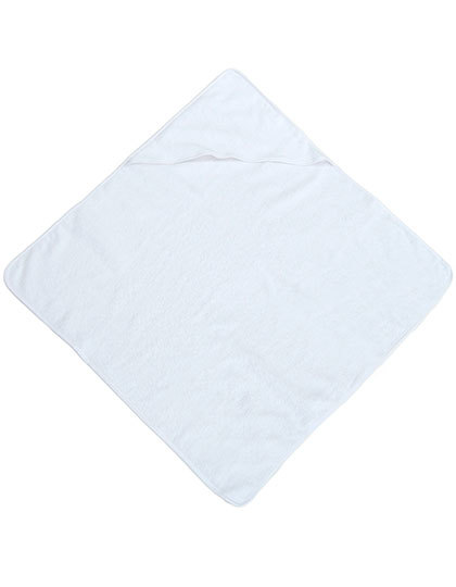 BD782 Piped Border Baby Towel With Hood Terry