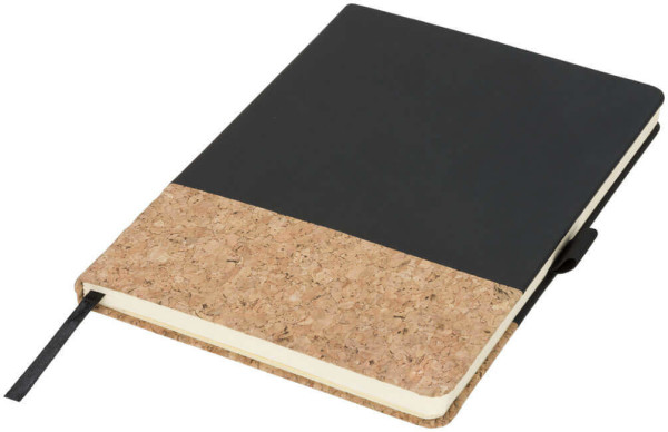 Notebook Evora A5 aus Kork und Thermo-PU-Material
