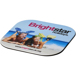 Brite-Mat square coaster-BK - Reklamnepredmety