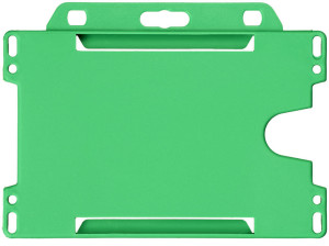 Vega plastic card holder-BK - Reklamnepredmety