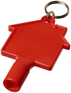 Maximilianförmiger Schlüssel für Messgerät mit Schlüsselring - Reklamnepredmety