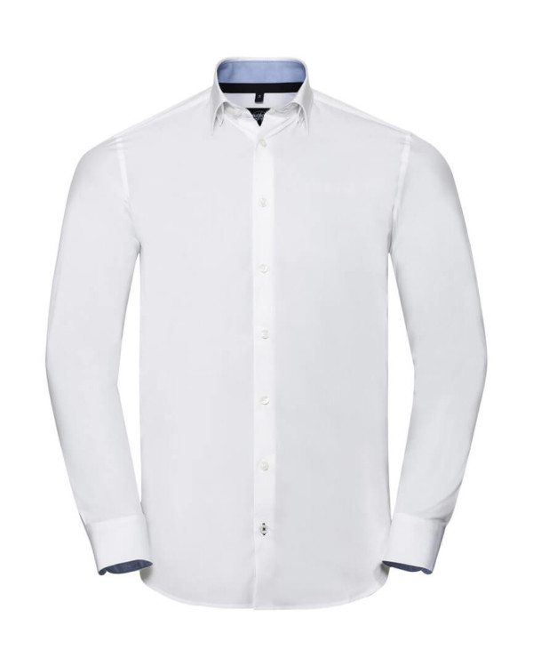 Men`s LS Tailored Contrast Ultimate Stretch Shirt
