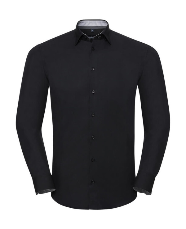 Men`s LS Tailored Contrast Ultimate Stretch Shirt