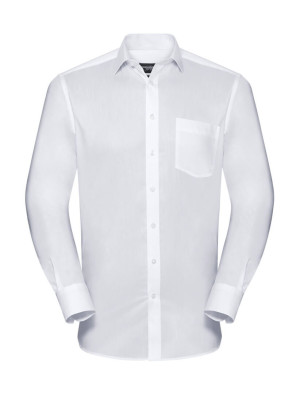 Men`s LS Tailored Coolmax® Shirt - Reklamnepredmety