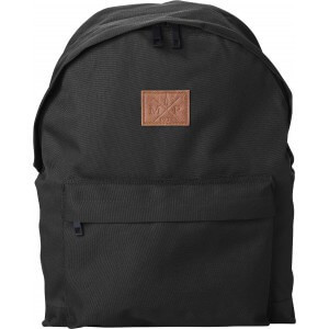 Polyester (600D) backpack, dark green - Reklamnepredmety