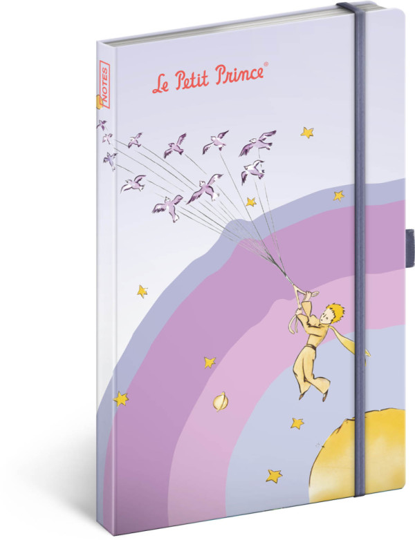 Notes Malý princ – My Planet, linajkovaný, 13 x 21 cm