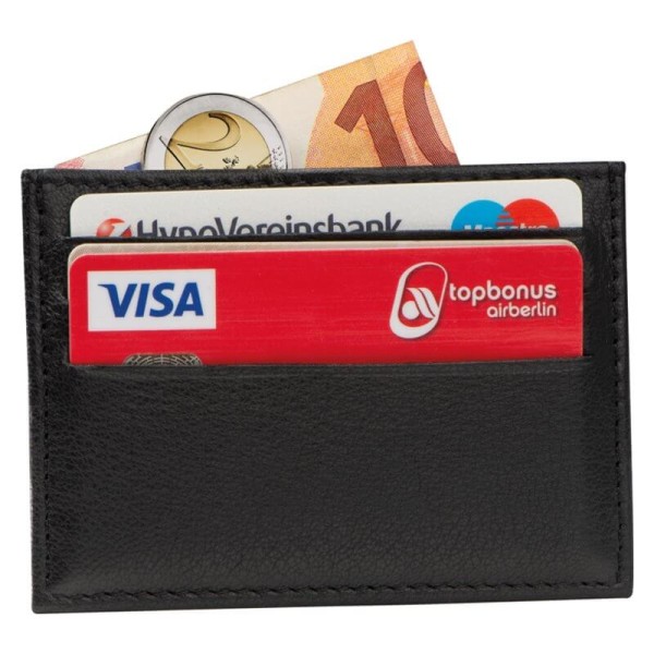 Leder- und Kreditkartenetui mit RFID-Schutz