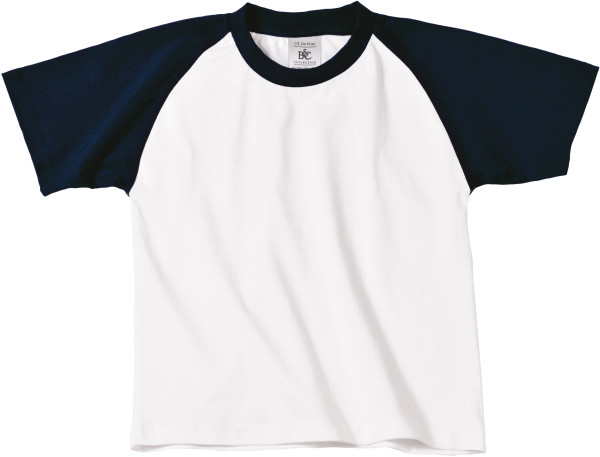 B&C | Kinder Raglan Kontrast T-Shirt