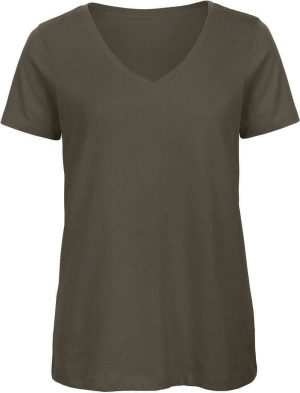 Damen V-Neck T-Shirt - Reklamnepredmety