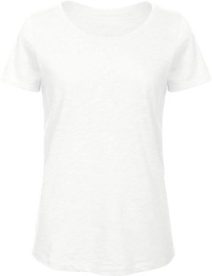 Damen Medium Fit Slub Bio T-Shirt - Reklamnepredmety