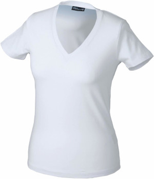 Damen V-Neck T-Shirt - Reklamnepredmety