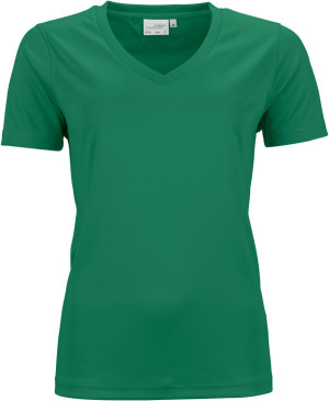 Damen V-Neck Sport T-Shirt - Reklamnepredmety