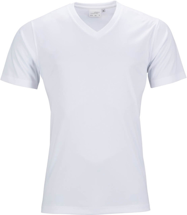 Herren V-Neck Sport T-Shirt