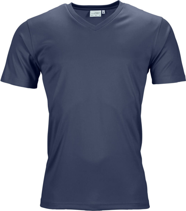 Herren V-Neck Sport T-Shirt