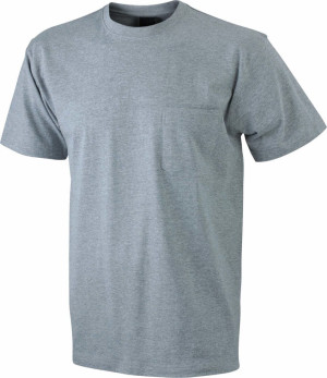 Herren T-Shirt mit Brusttasche - Reklamnepredmety