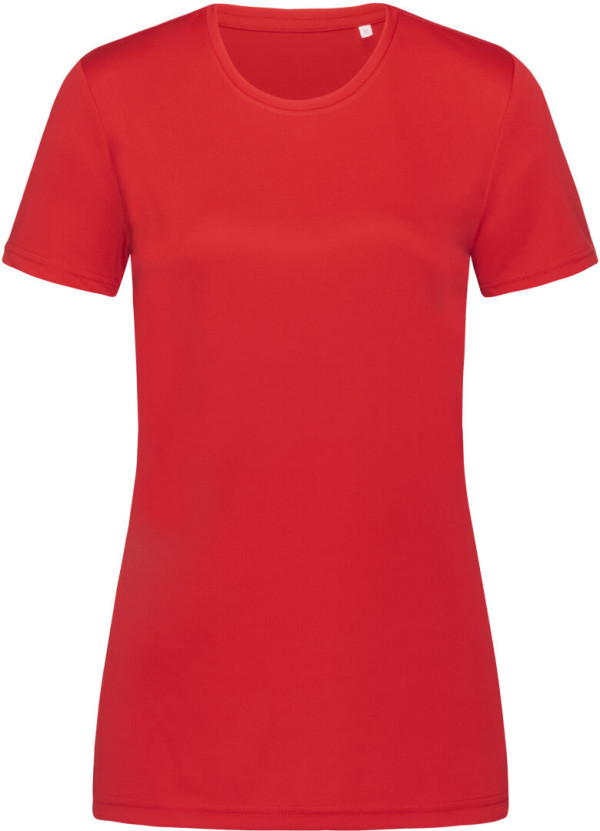 Damen Interlock Sport T-Shirt Active-Dry