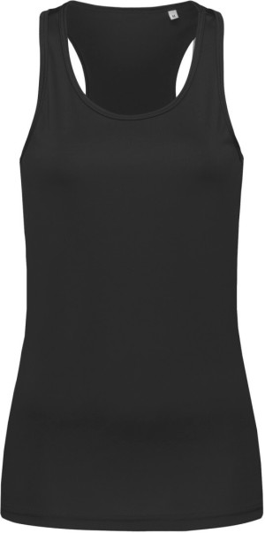 Damen Interlock Sport T-Shirt ärmellos - Reklamnepredmety