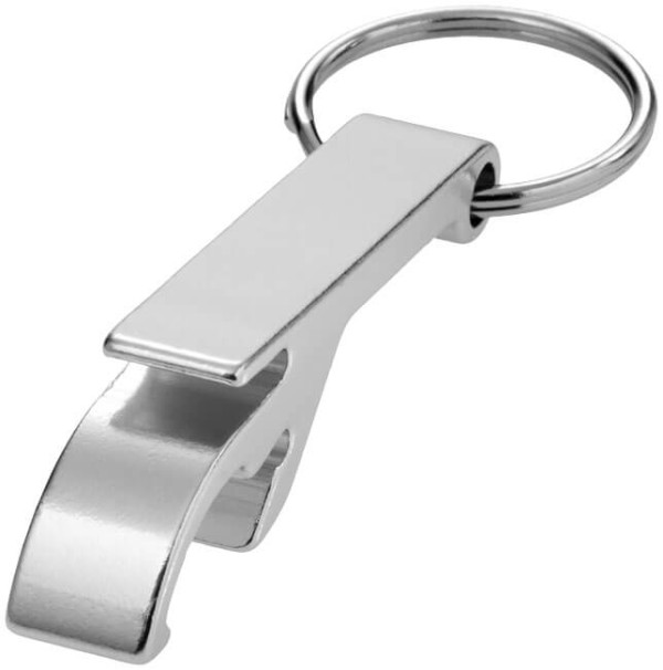 Tao Schlüsselanhänger mit Flaschen- und Dosenöffner aus Aluminium