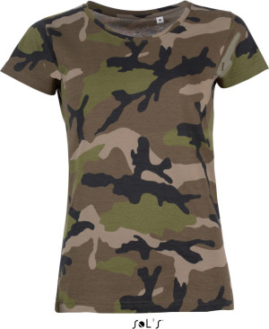 Damen Camouflage T-Shirt - Reklamnepredmety