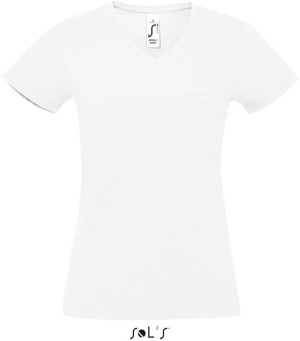 Damen V-Neck T-Shirt heavy - Reklamnepredmety