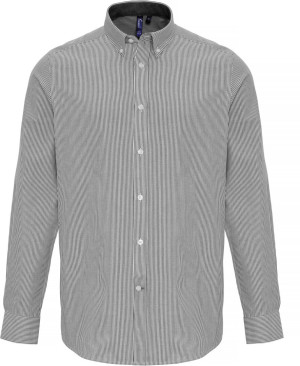 Oxford Hemd "Stripes" langarm - Reklamnepredmety