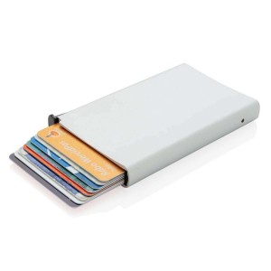 Aluminium RFID Kartenhalter, silber - Reklamnepredmety