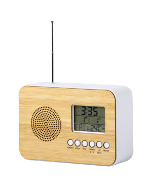 Tulax Tischradio mit Uhr - Reklamnepredmety