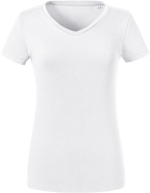 Damen Bio V-Neck T-Shirt - Reklamnepredmety