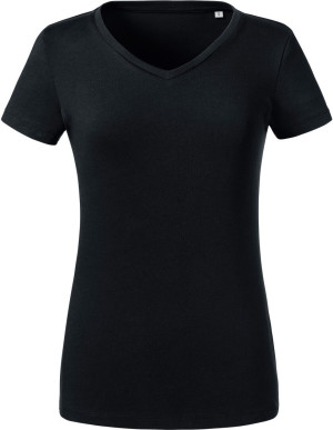 Damen Bio V-Neck T-Shirt - Reklamnepredmety