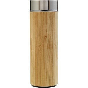 Bamboo thermos bottle (420 ml) - Reklamnepredmety