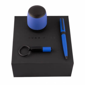 Set Gear Matrix Black (ballpoint pen, key ring & speaker) - Reklamnepredmety