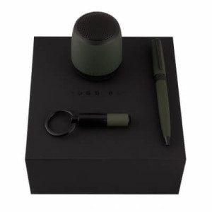 Set Gear Matrix Black (ballpoint pen, key ring & speaker) - Reklamnepredmety