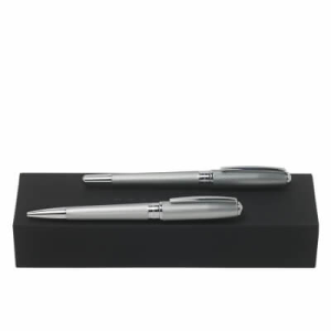 Set Essential Matte Chrome (ballpoint pen & fountain pen) - Reklamnepredmety