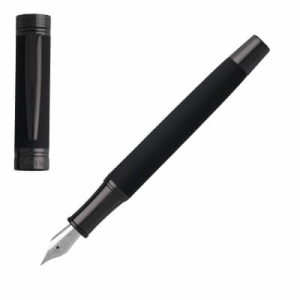 Fountain pen Zoom Soft Black - Reklamnepredmety