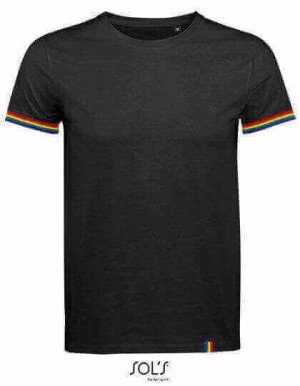 L03108 Men´s Short Sleeve T-Shirt Rainbow - Reklamnepredmety