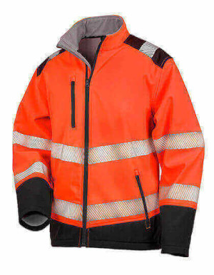 RT476 Printable Ripstop Safety Softshell Jacket - Reklamnepredmety