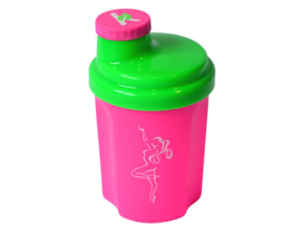 Kunststoff-Shaker für Frauen 300ml