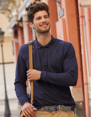 Premium Long Sleeve Polo - Reklamnepredmety